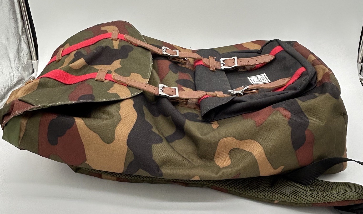 Herschel Supply Co Backpack Little America Laptop Straps Camo Travel