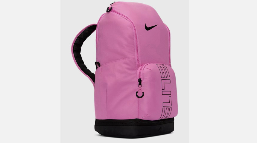 Nike Hoops Varsity Elite Playful Pink Black 32L Basketball Backpack HM9965-675