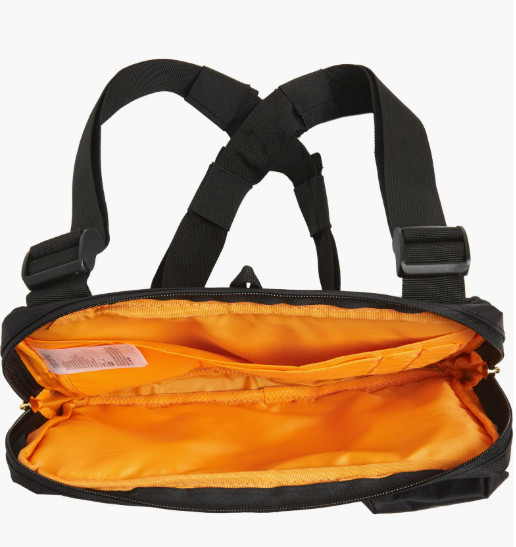 Air Jordan MA-1 Chest Rig Nylon Bag Black & Gold Jumpman Festival Bag Hands Free