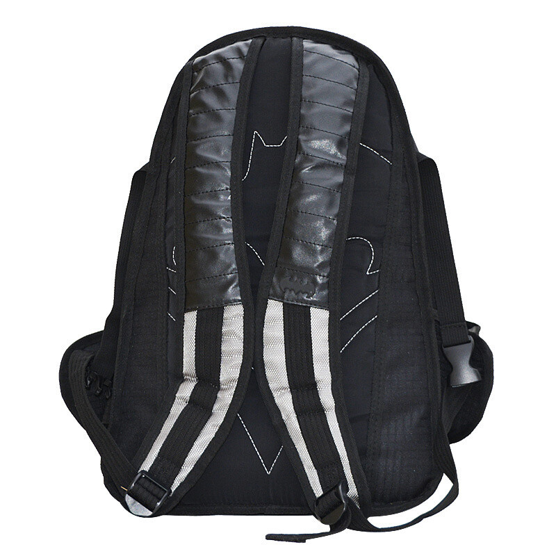 Batman Black Knight Bat Backpack Outdoor Travel Shoulder Bag Large Knapsack Bag