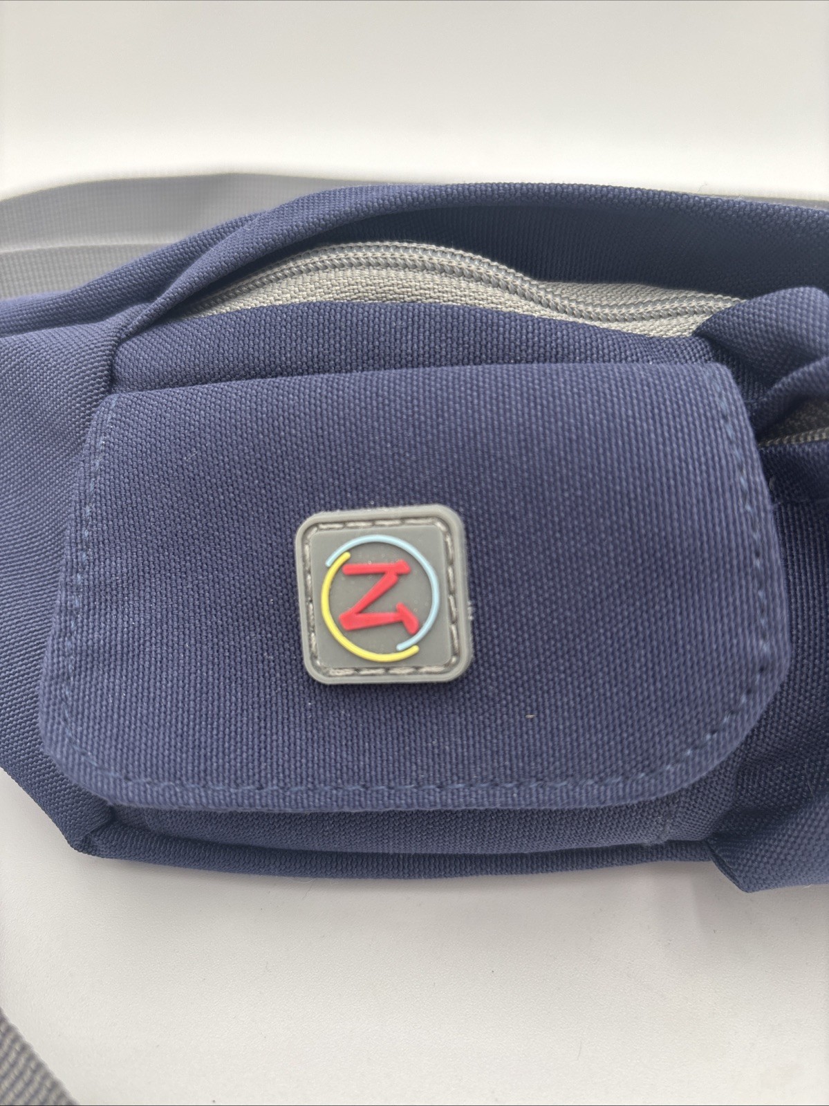 Crossbody Fanny Pack for Women Men:Runners Belt Bag with Small Navy blue