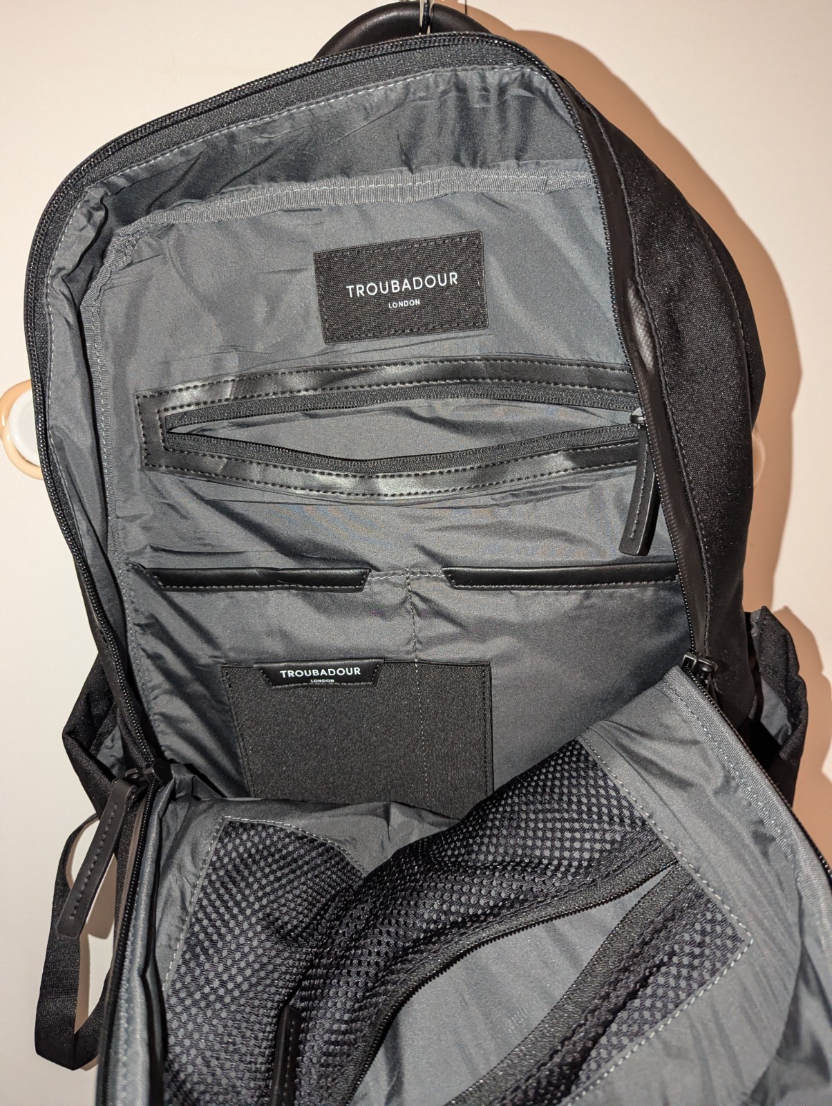 Troubadour Apex 2.0 Laptop Backpack Nylon Water Resistant Compact 16L