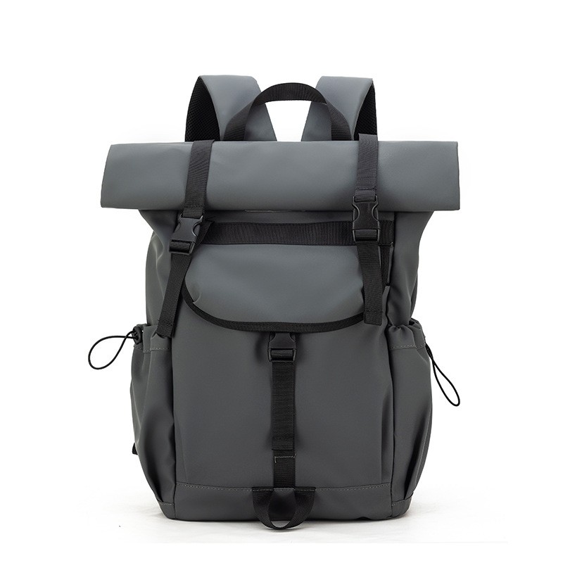 Men Business Backpack Large Capacity Waterproof Wear-resistant for Office Travel