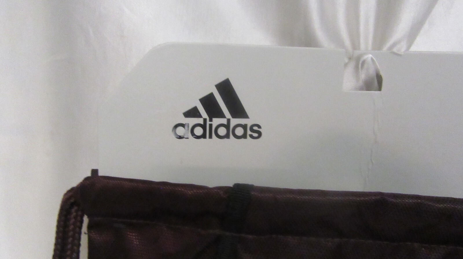 ADIDAS ALLIANCE II SACK PACK (BACK PACK) NEW W/T SHADOW BROWN/GOLD LIGHTWEIGHT
