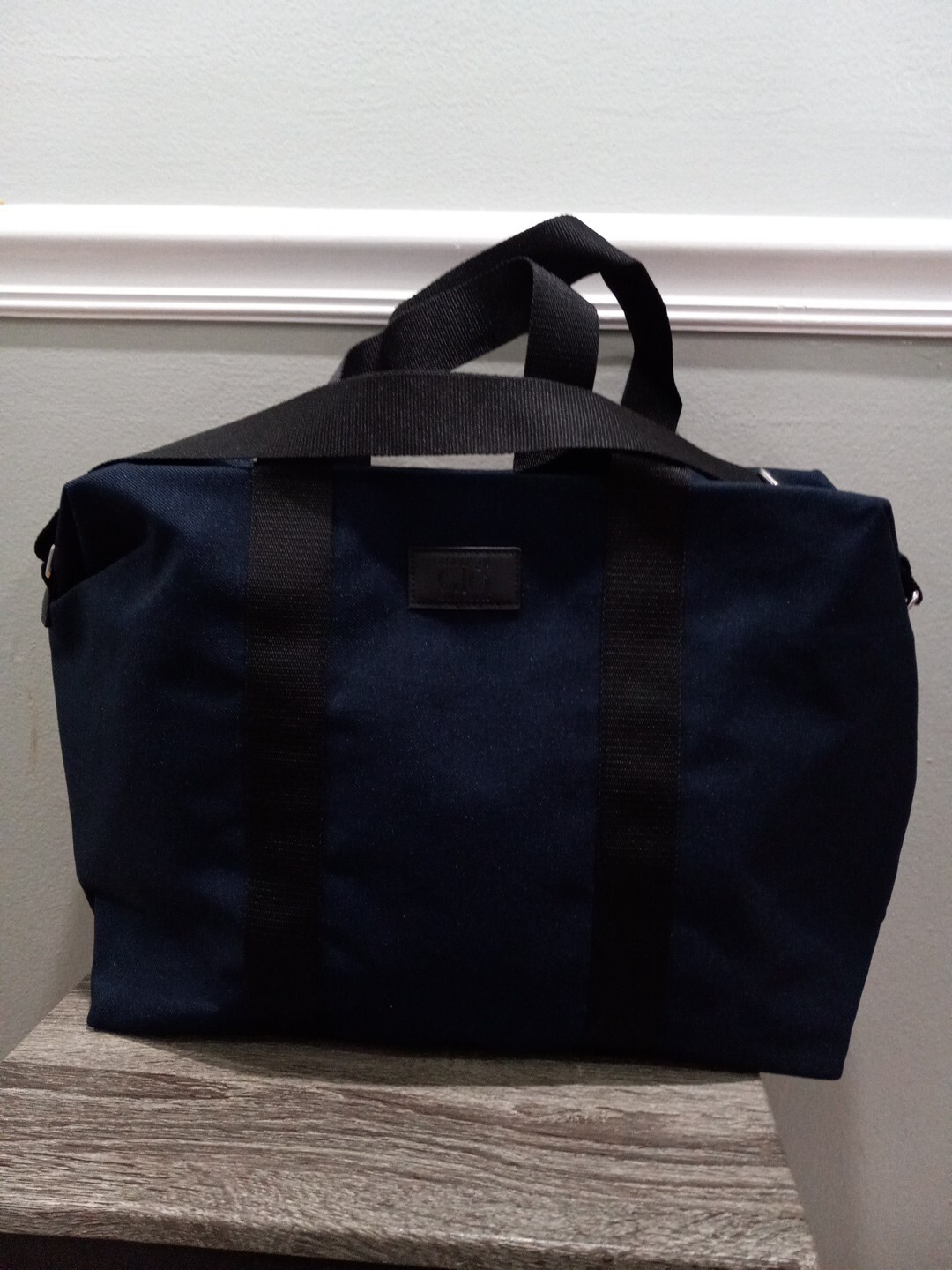 GIORGIO ARMANI ACQUA DI GIO MEN’S WEEKEND , TRAVEL BAG ,BUSINESS DARK BLUE NEW