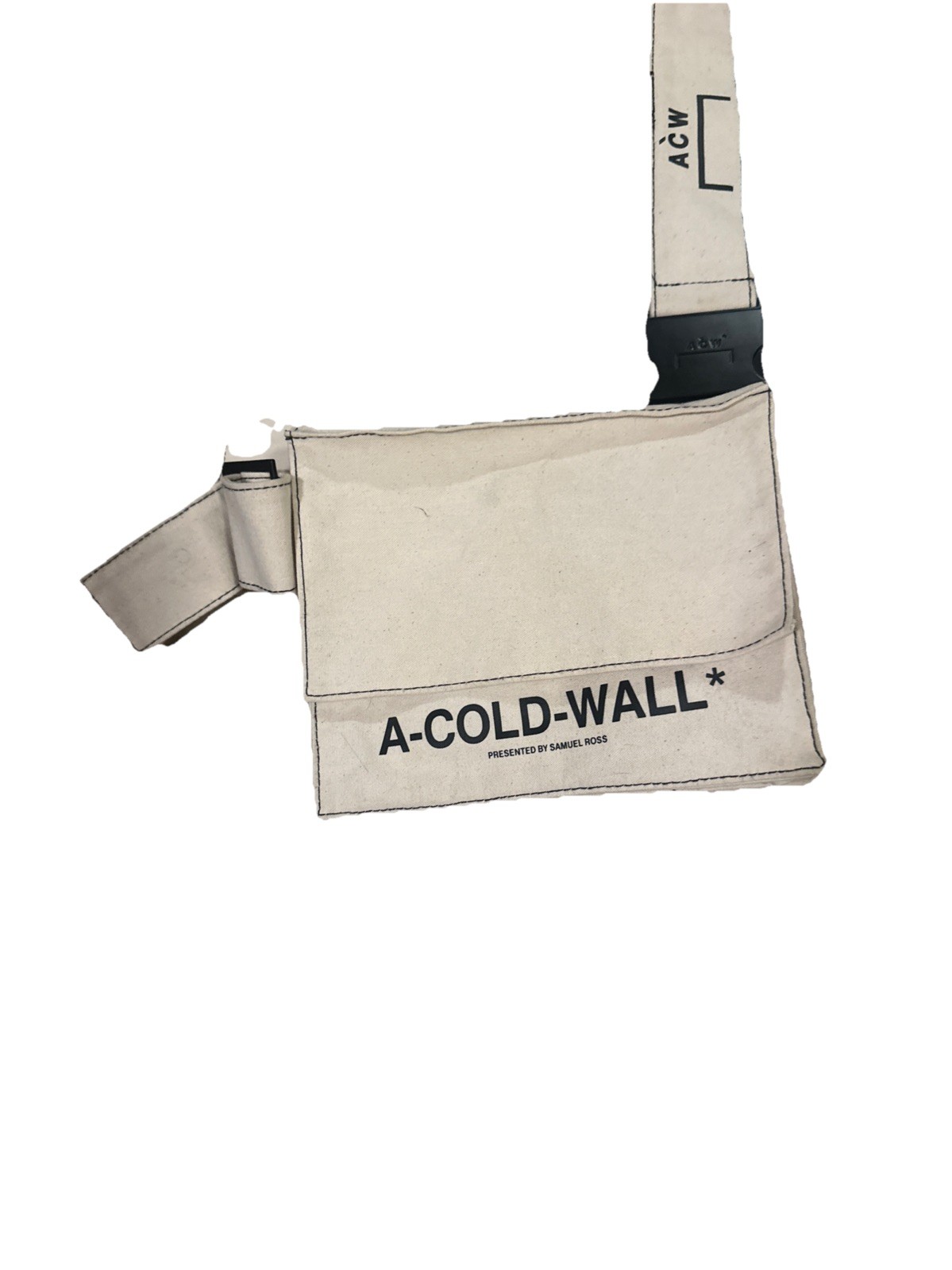 A-COLD-WALL* Original Style Crossbody Canvas Bag . A Cold Wall