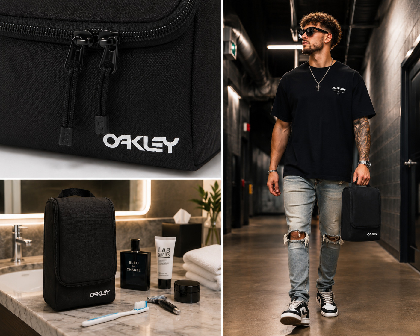 Oakley 5L Men’s Travel Pouch Toiletry Bag