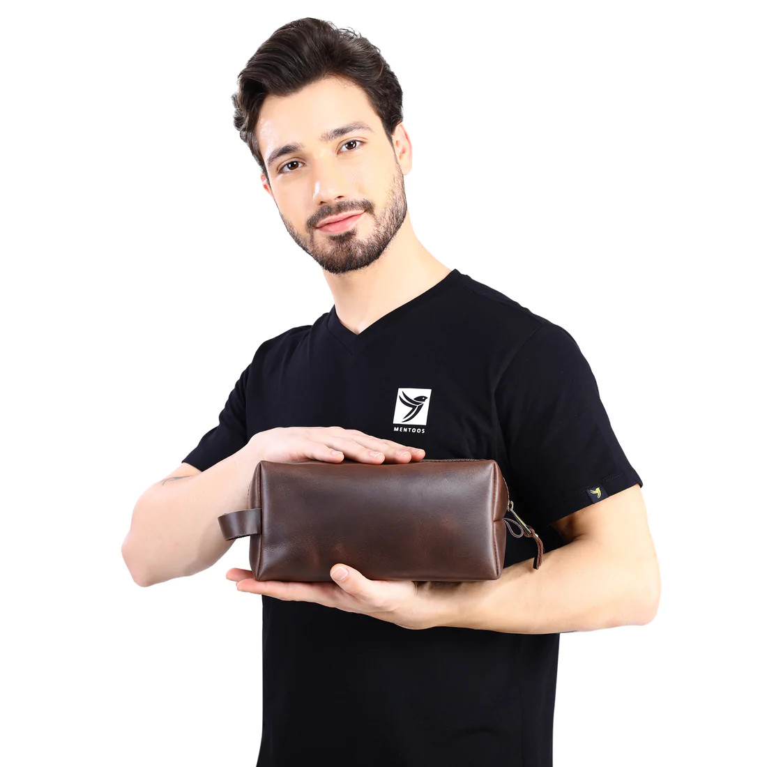 VELLAIRE Leather Toiletry Bag, Travel Toiletry Bag For Men, Men’s Toiletry Bag