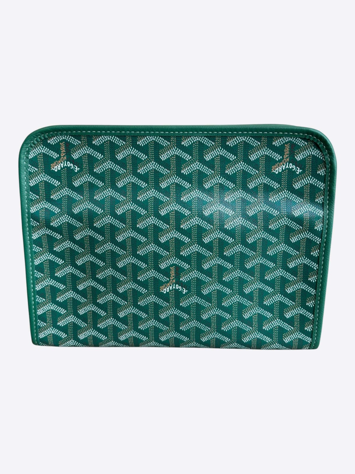 Goyard Green Jouvence MM Toiletry Bag