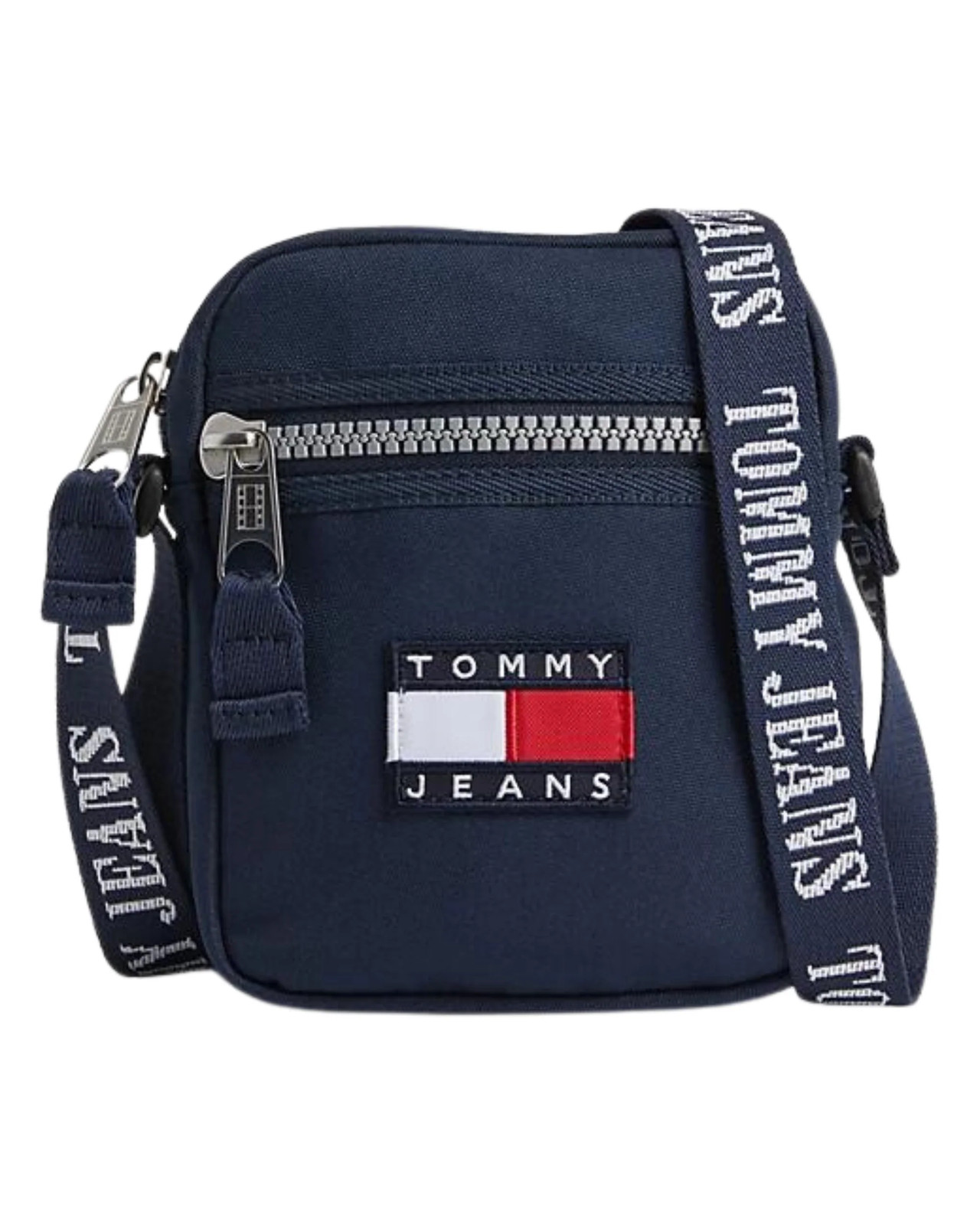 Tommy Jeans Am0am11159 Unisex Polyester Purse Dark Blue