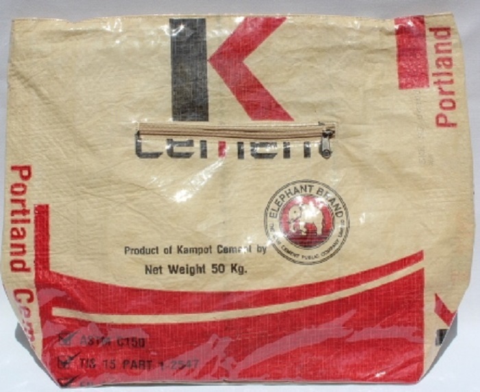 Fair Trade Elephant Brand Recycled Deluxe Beach Tote Bag Handmade in Cambodia