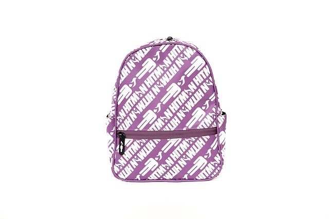 Hitman compact mini backpack, 3M reflective Hitman print interior and exterior