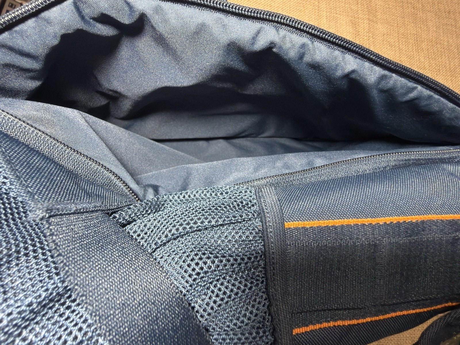 Nike Utility Speed Training Backpack Navy Blue Cargo Hiking Heavyweight Bag