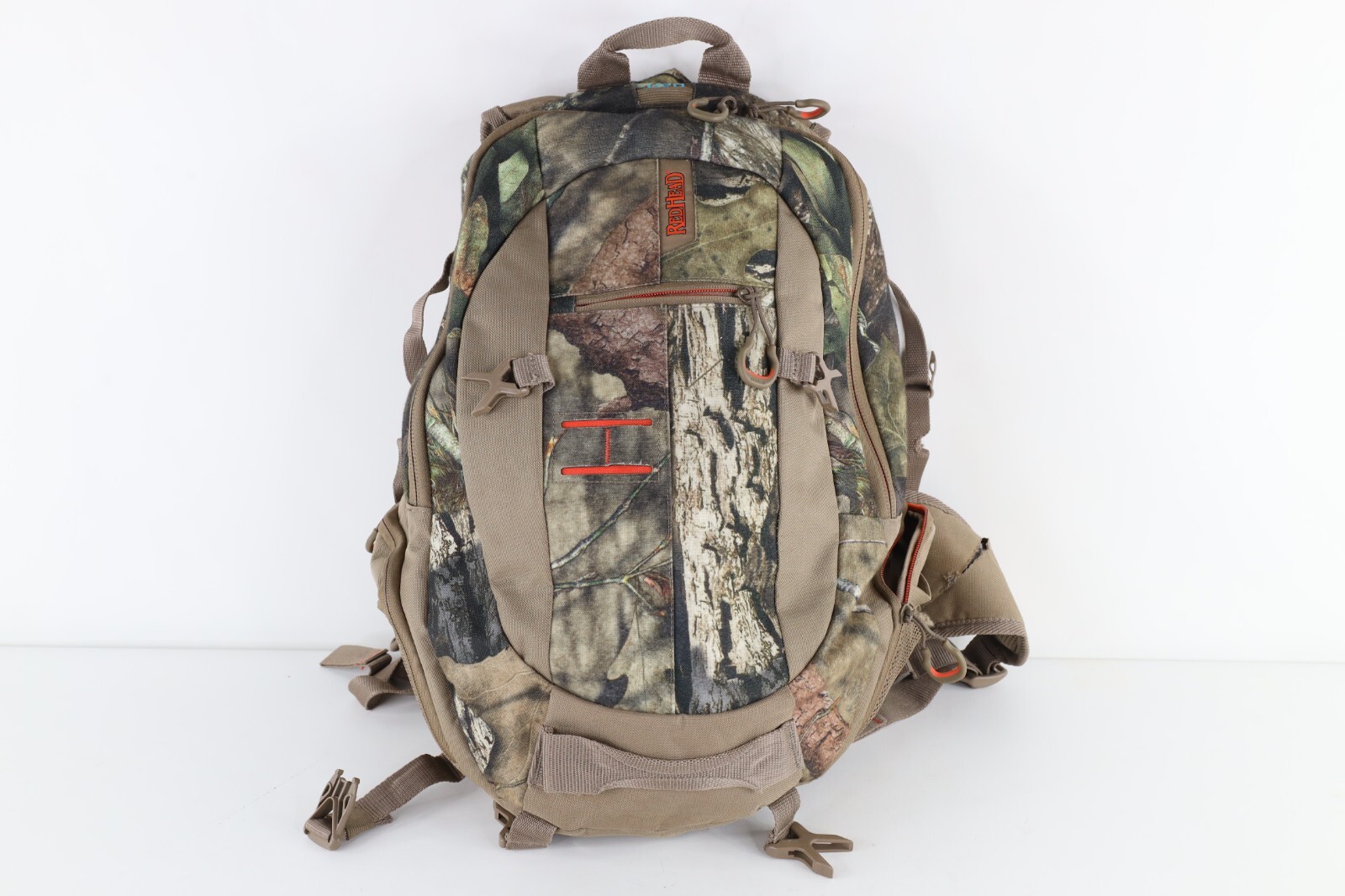 Vintage Streetwear Distressed Camouflage Hiking Hunting Backpack Book Bag Pack