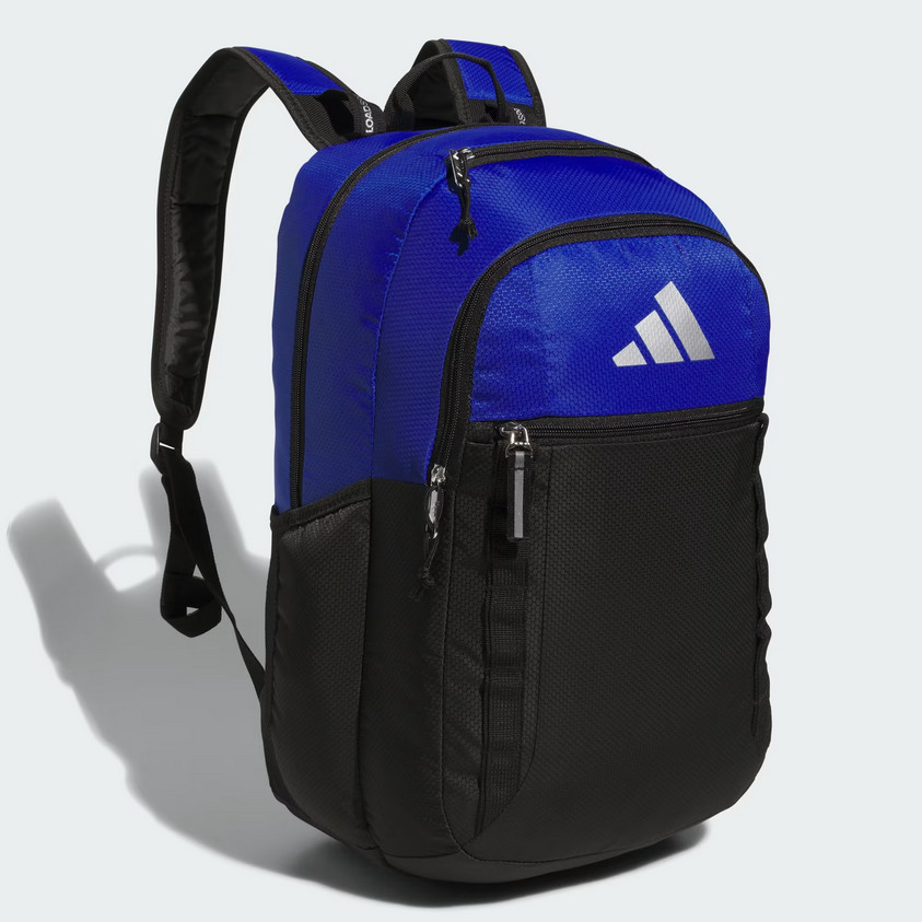Adidas Excel 7 Backpack Royal Blue/Black School Laptop Book Bag JK3412