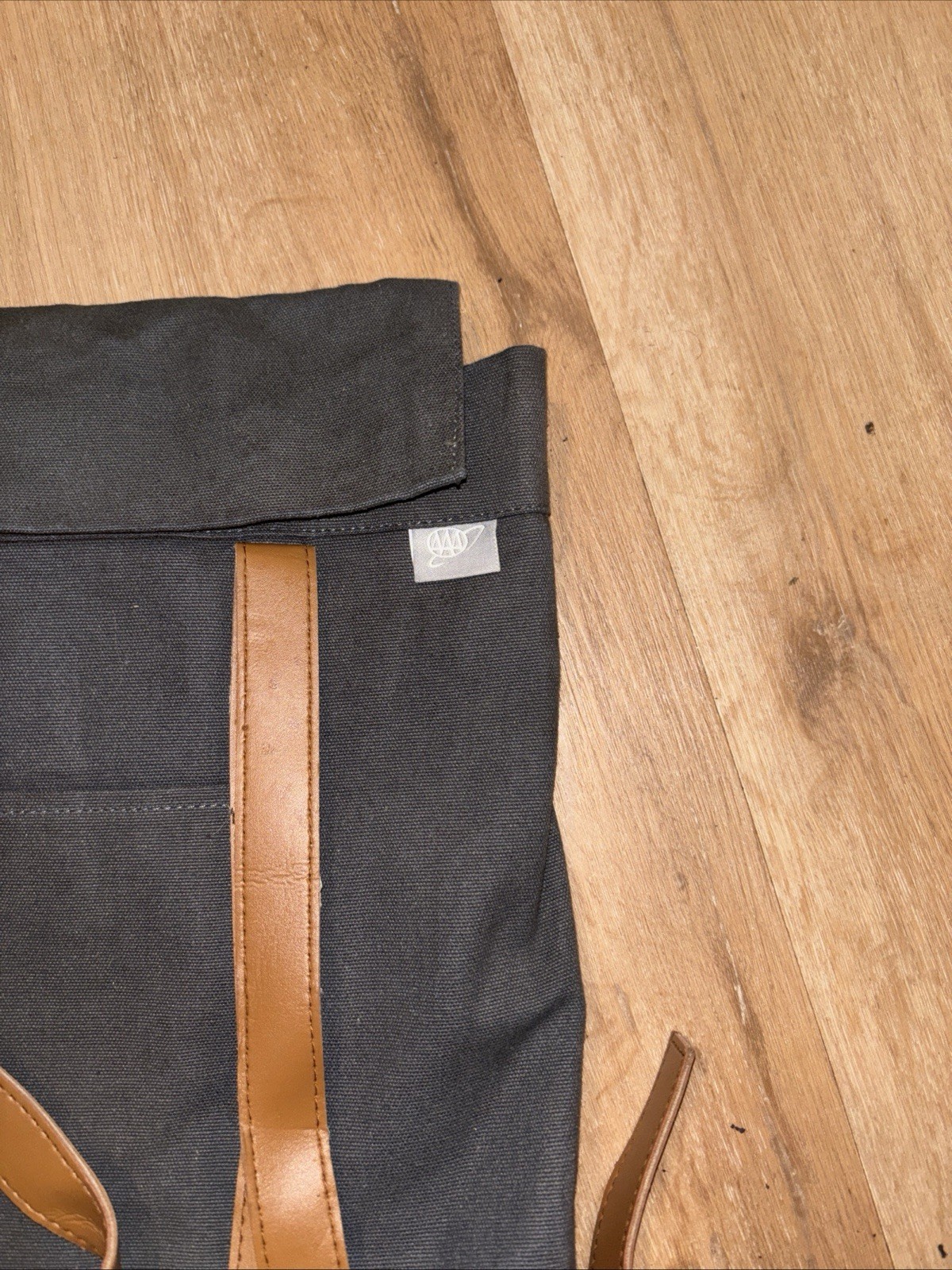 Indicus AAA Heavy Duty Canvas Backpack Leather Straps Laptop Compartment ￼