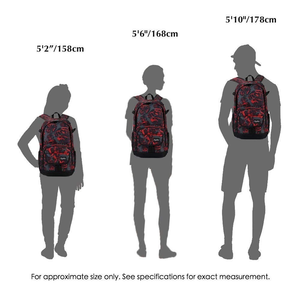 Lightweight School Backpack Travel Laptop Bag for Men Women College Students