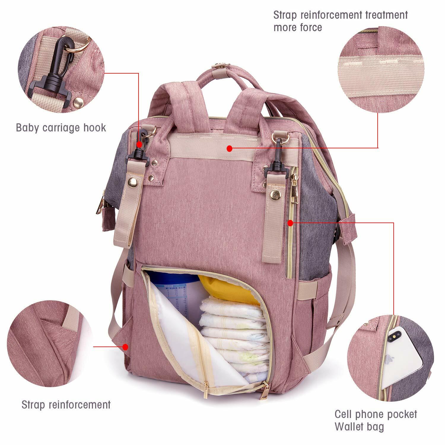 LEQUEEN Unicorn School Bag Backpack Durable Laptop Bag With Water Bottle Pocket