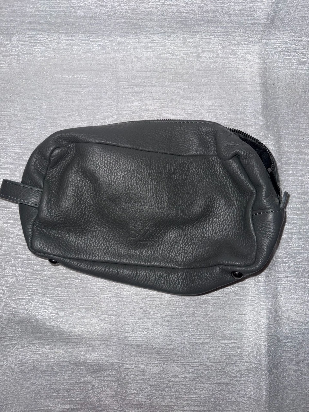 Massei Made in Italy Genuine Leather Toiletry Wash Bag