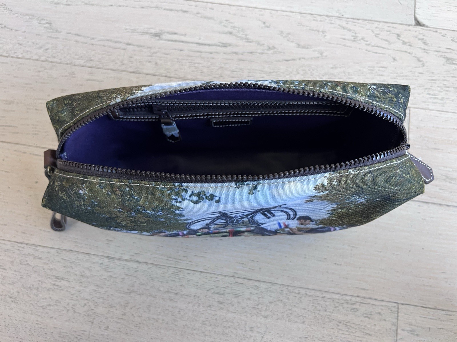 Paul Smith /Rapha Condor Sharp LE Mini Cooper Canvas Leather Wash Dopp Kit Bag