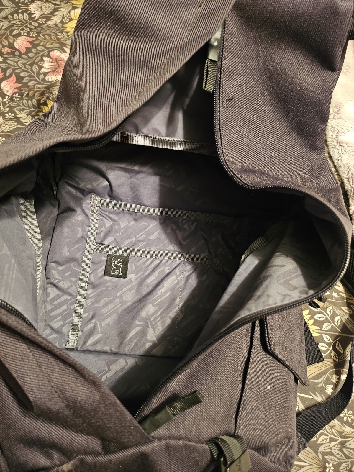 Chrome Industries Pike 1.0 Backpack EDC with Laptop Compartment Black One Size