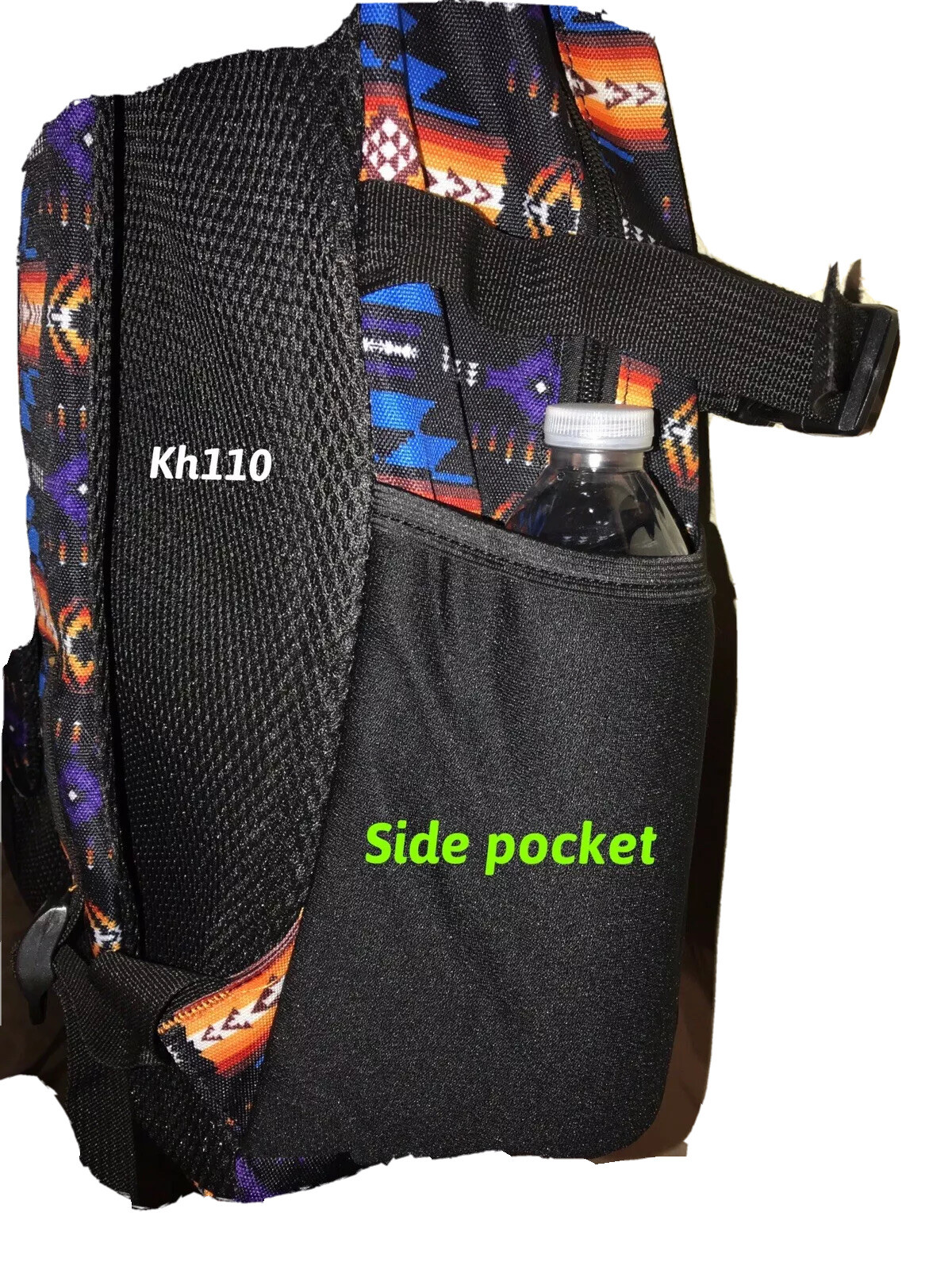 Southwest Native American Indian Backpack (School, Work, Travel)BRN