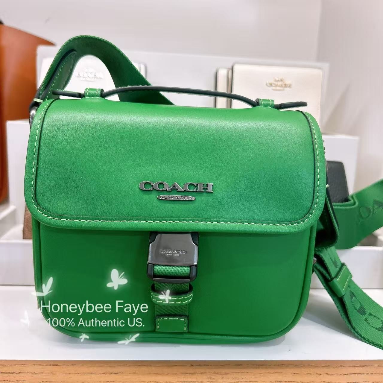 NWT Coach MEN’s Racer Crossbody Bag CBH56/CBG12/CBG13