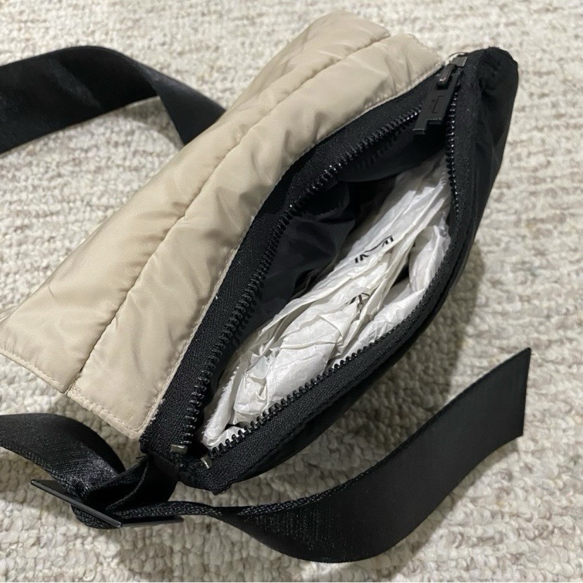 A-Cold-Wall* LTD 100% Nylon Padded Streetwear Gorpcore Utility Beige Unisex Bag