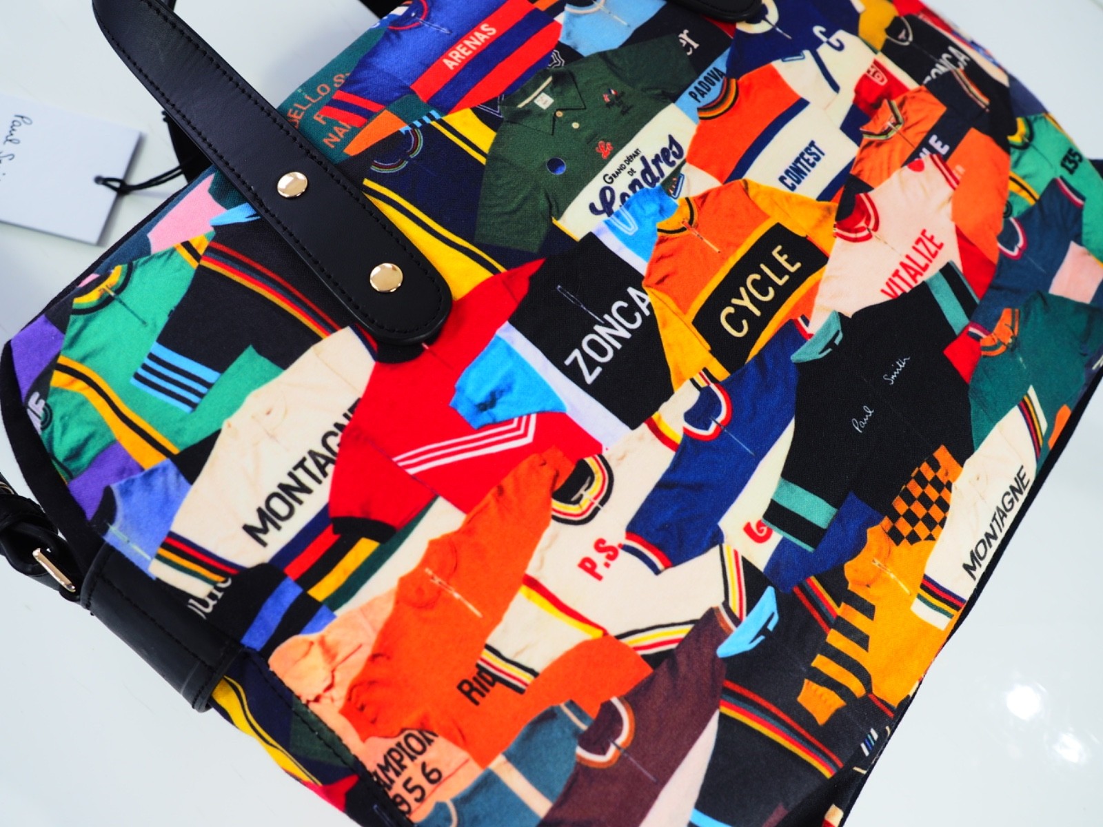 Paul Smith Laptop Bag Messenger Folio Bike Cycle Cycling Jersey NWT RRP £375.00