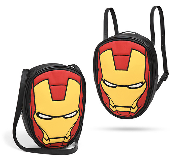 Marvel Ironman Helmet Convertible Shoulder Bag Backpack iron man avengers ultron