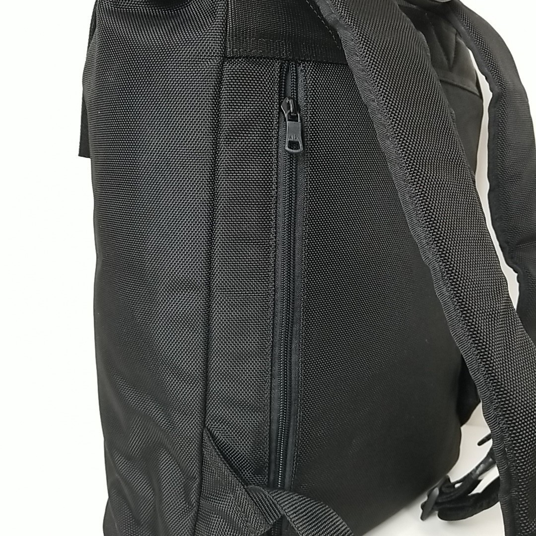 Armani Exchange 17″ Basic Backpack Black Nylon Top Loading
