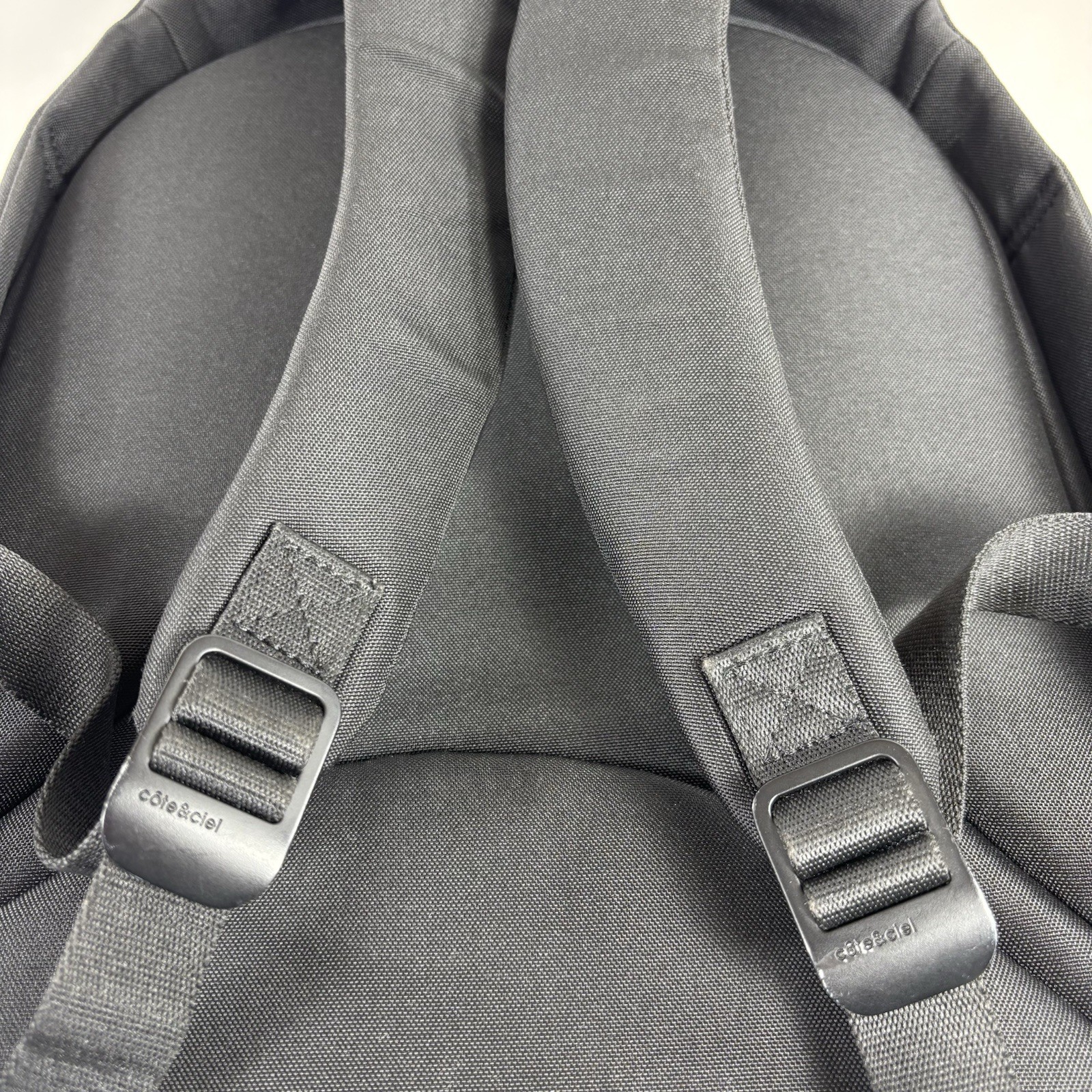 Cote & Ciel Isar S Black Travel Bag Back Rucksack Backpack