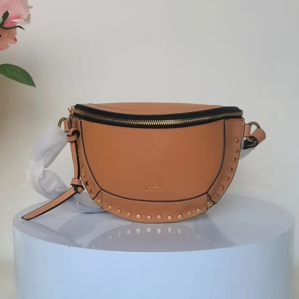 Isabel Marant Skano Studded Leather Fanny Pack – Brand New with Tags