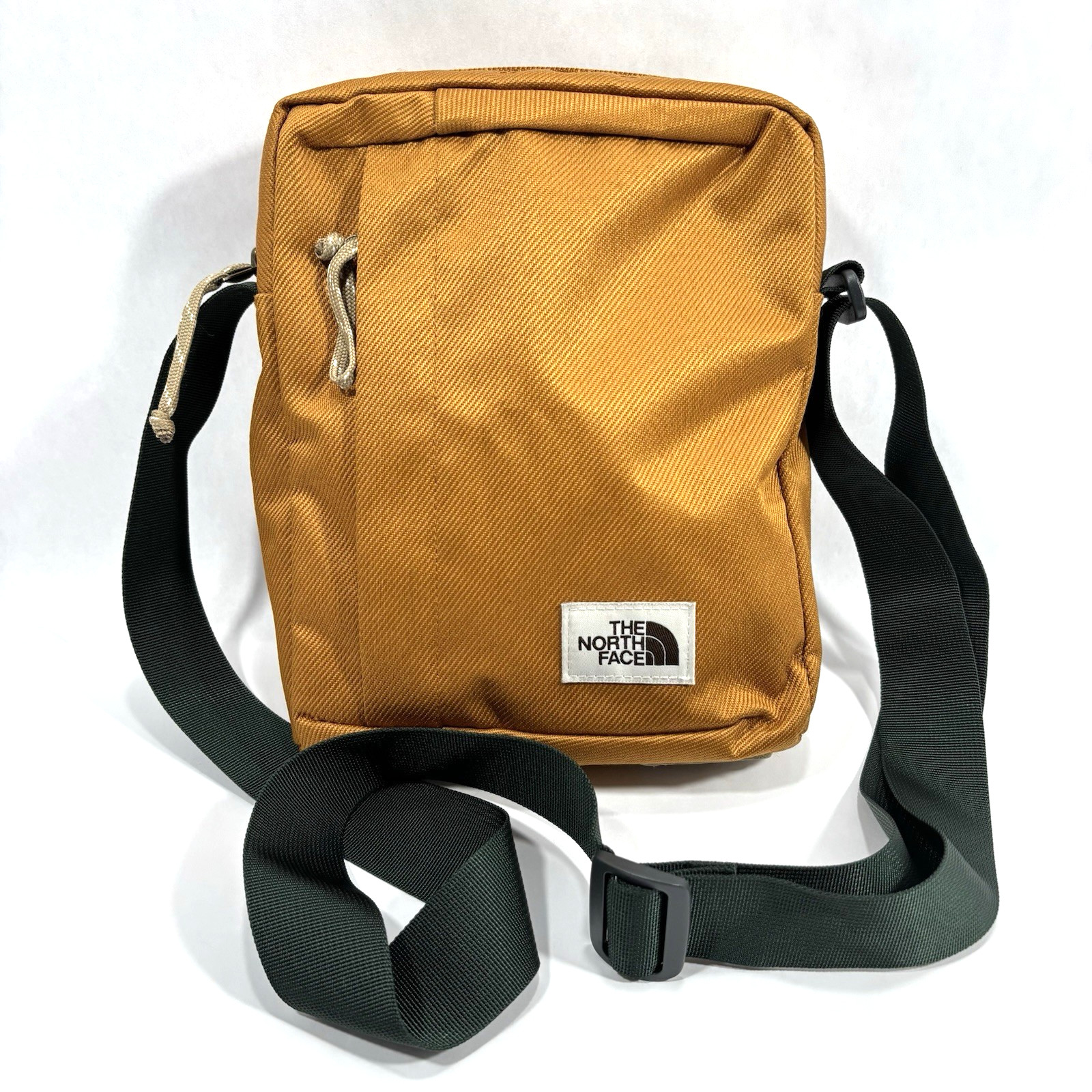 The North Face Crossbody Utility Brown Green Strap Bag Unisex