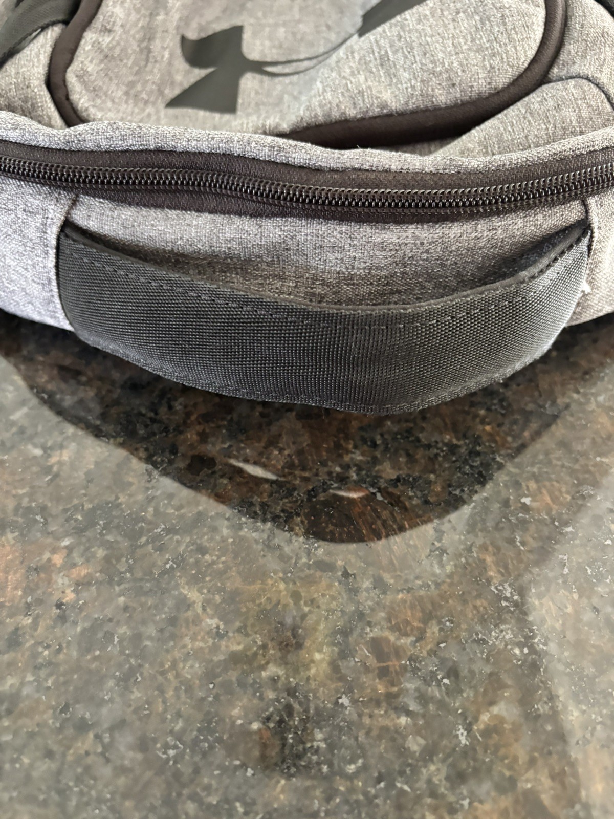 Under Armour Hustle 5.0 Backpack Storm Black Grey Clean Built To Handle Anything