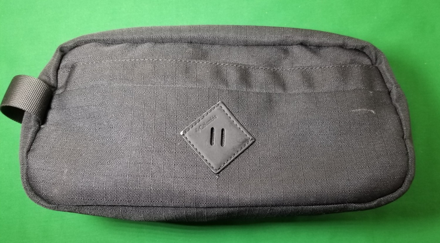 Columbia Travel Toiletry Shaving Kit Gear Bag Black Wash Bag Dopp Kit Wet Pack