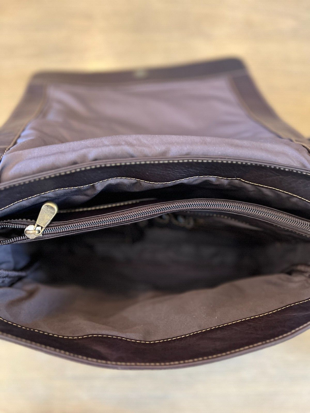 Genuine Leather Messenger Bag