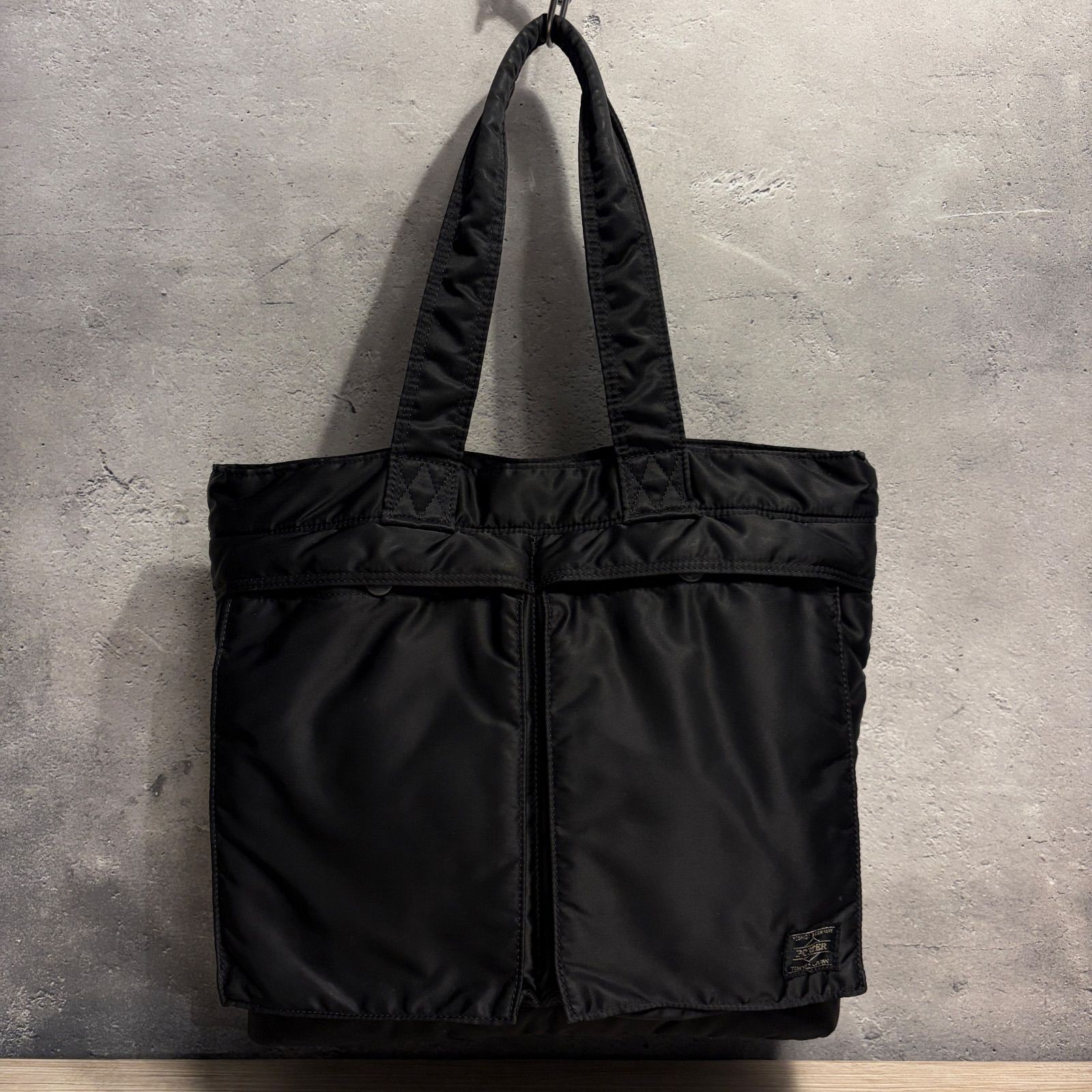 PORTER Yoshida TANKER Tote Bag Black Japan Authentic