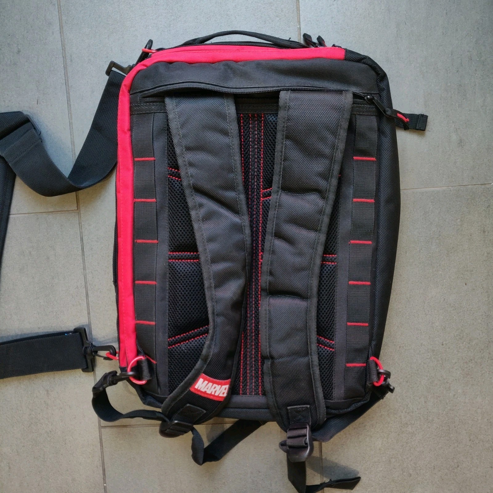 Deadpool Convertible Satchel Messenger Bag Backpack Laptop Marvel Hot Topic