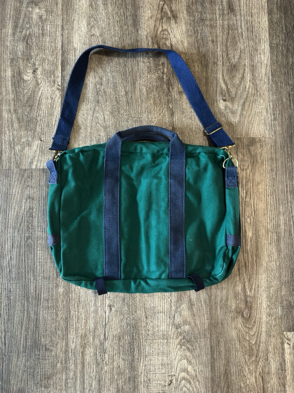 RARE Rolex Messenger Shoulder Bag Green Canvas Promotional Item