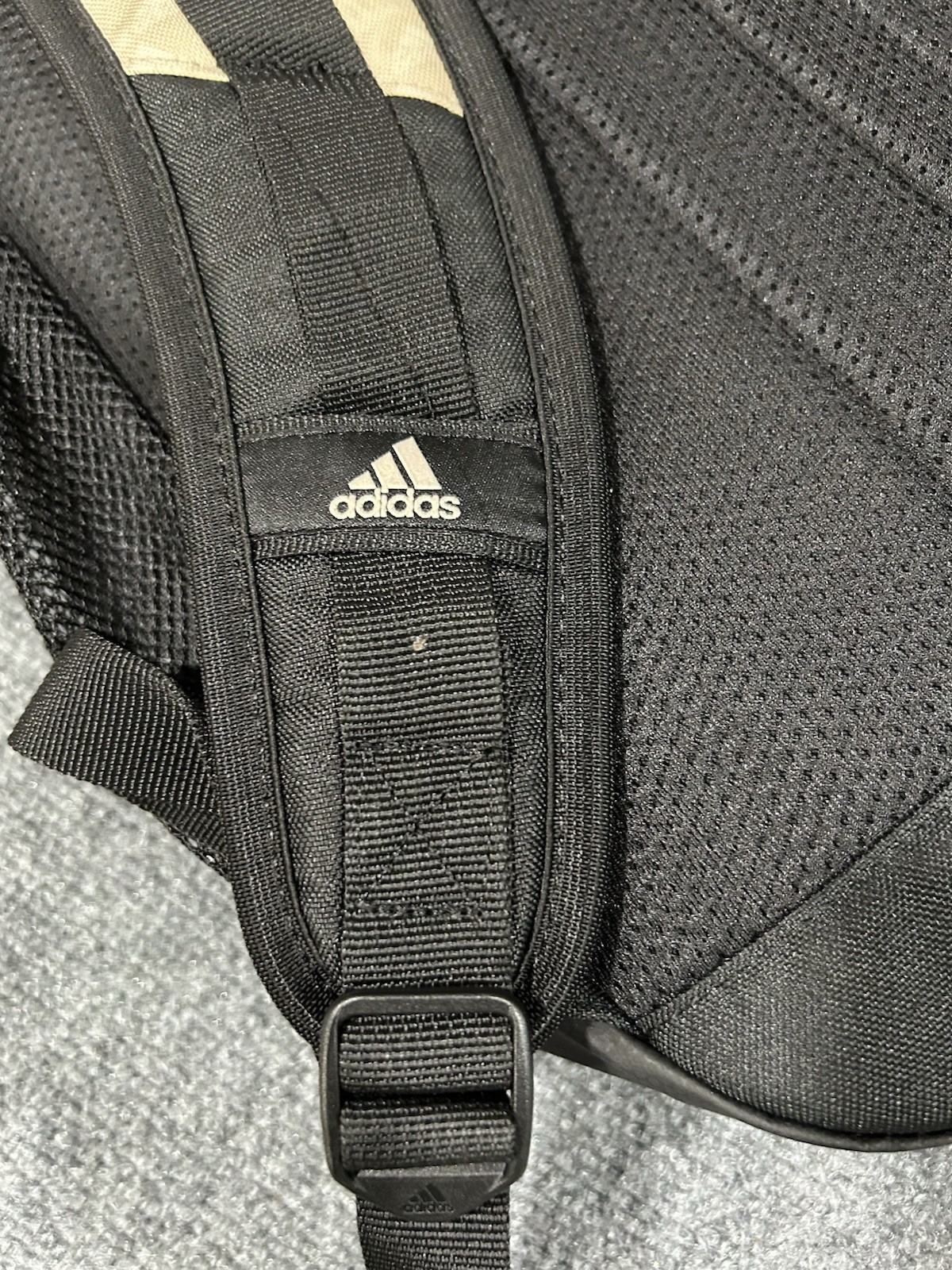 Adidas Prime 6 Monogram Backpack Wonder Beige/Black Straps NEW LP8933
