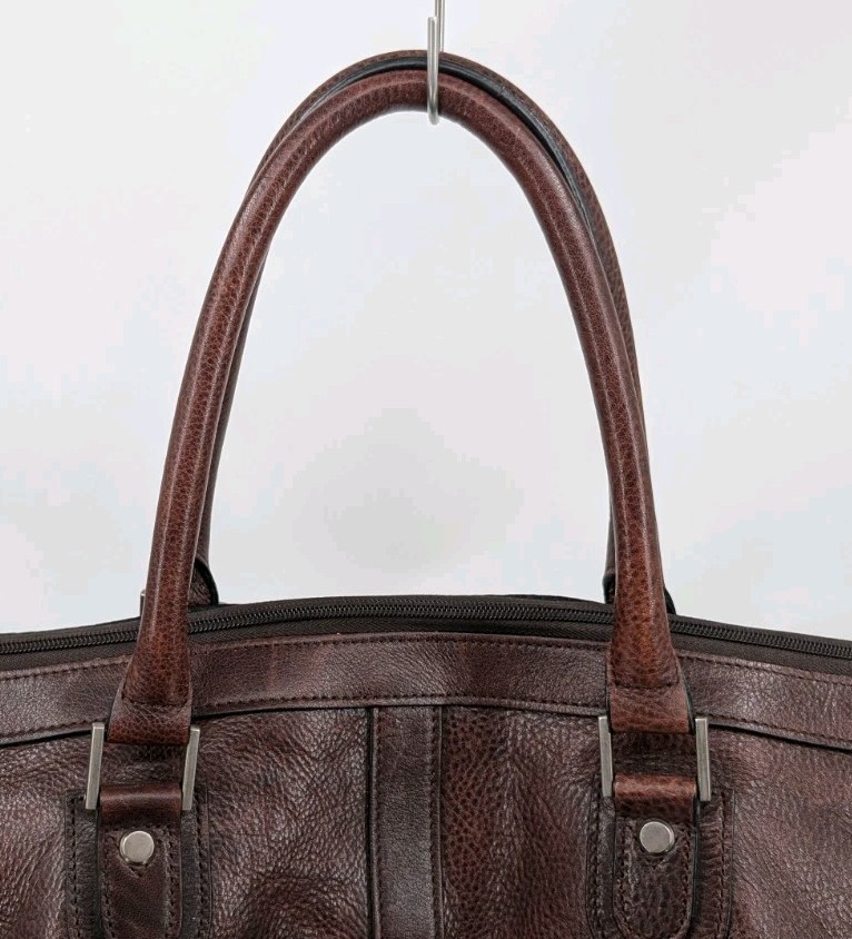 Pelle Studio Wilson Leather Duffle Bag Weekender/Carry On Shoulder Strap