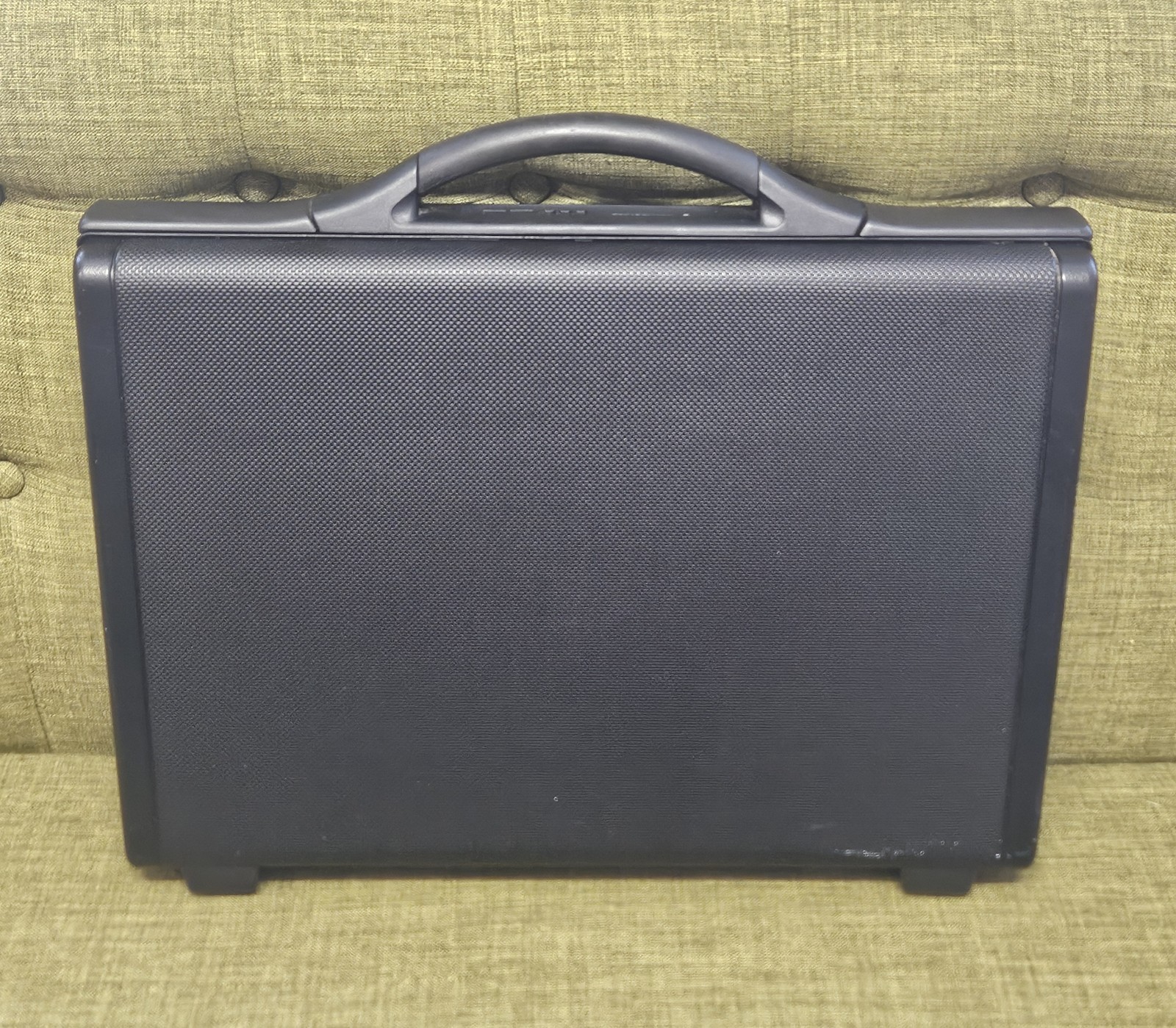 Vintage Samsonite Focus Hard Shell Briefcase Black USA Made 1989 VGC!