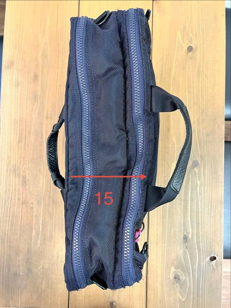Master-piece 3WAY Business Bag Black Outlast Material, 45cm x 30cm Used