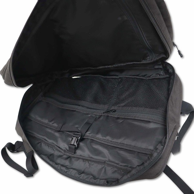 Afecta Nylon Backpack Charcoal Black PC Bag School Commuting A Grade