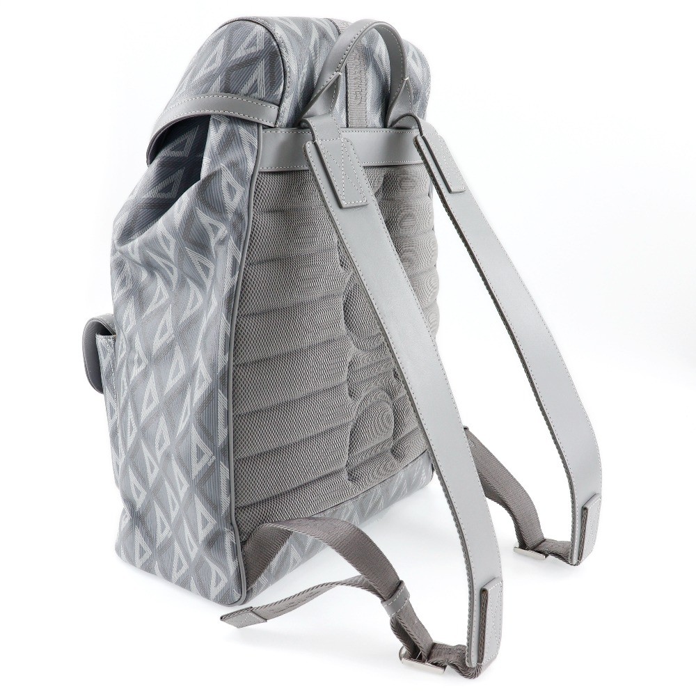 Dior HIT THE ROAD Backpack Daypack 1ESBA021CDP Backpack gray PVC mens
