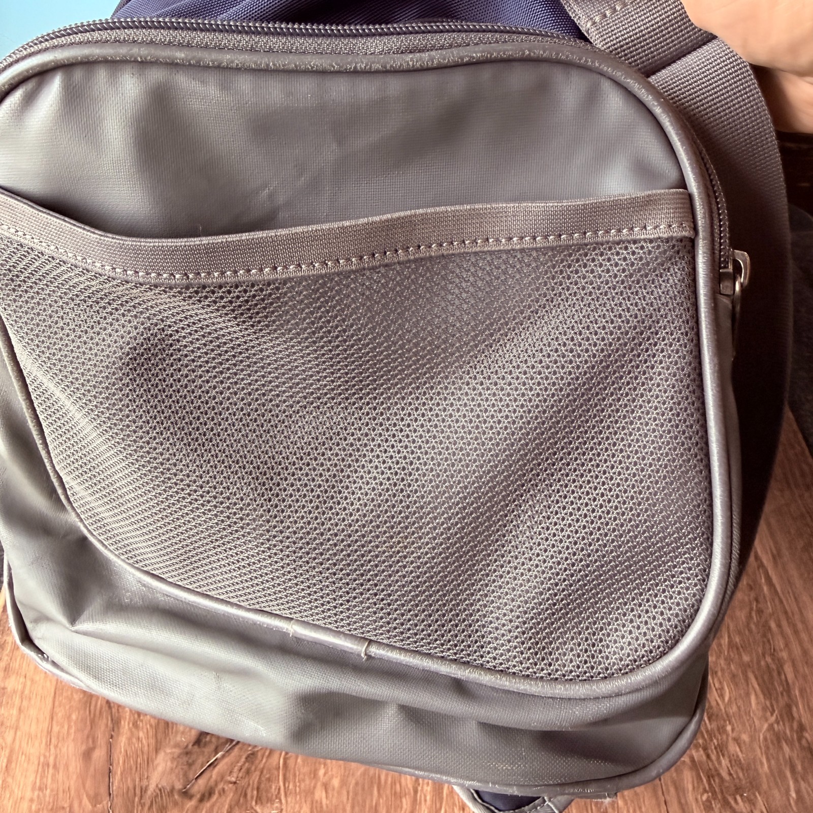 Under Armour UA Storm Undeniable Medium Duffle Bag Navy Gray Gym Travel Sports