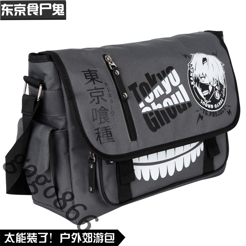 Anime Schoolbag Tokyo Ghoul kaneki ken Casual Messenger Bag Shoulder Bag Student