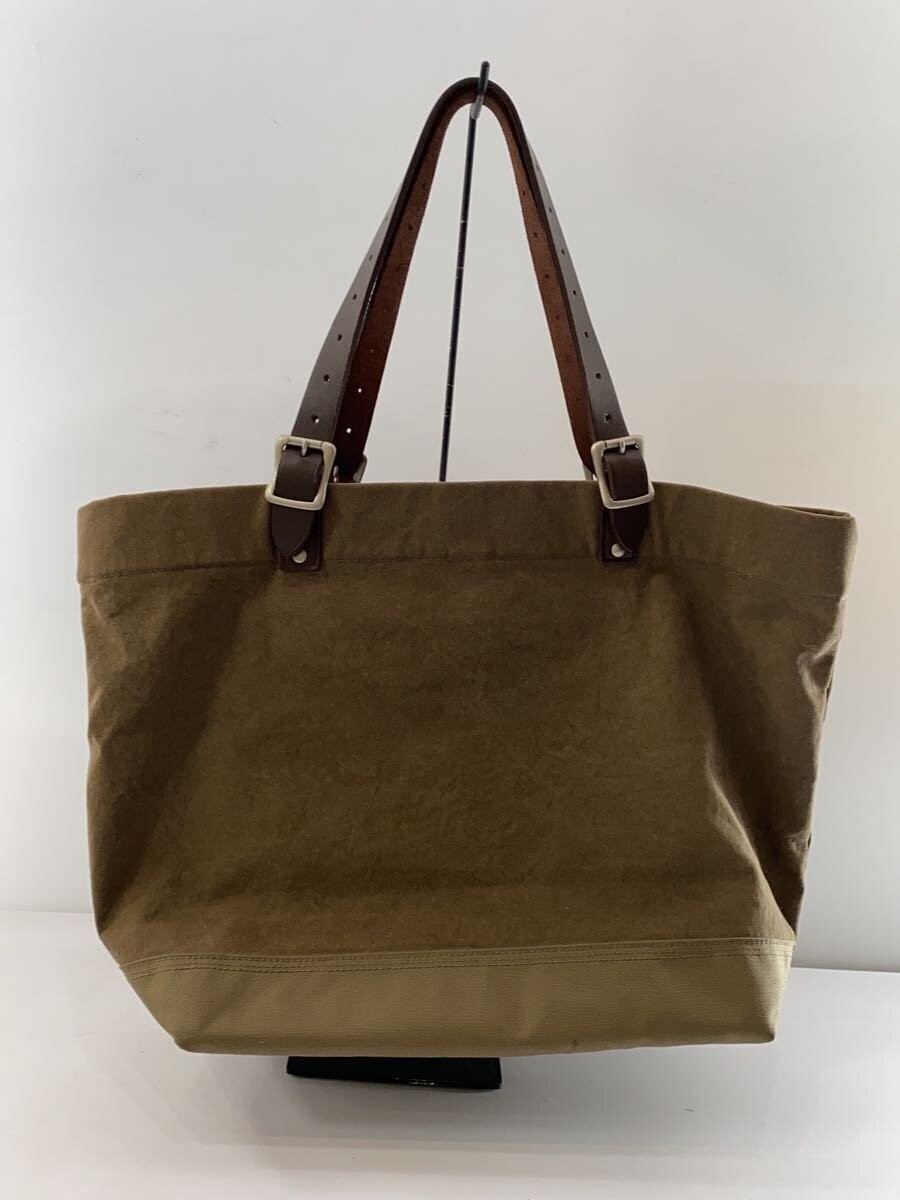 Authentic Porter Canvas Tote Bag Camel 18cm Depth 32cm Height 48cm Width