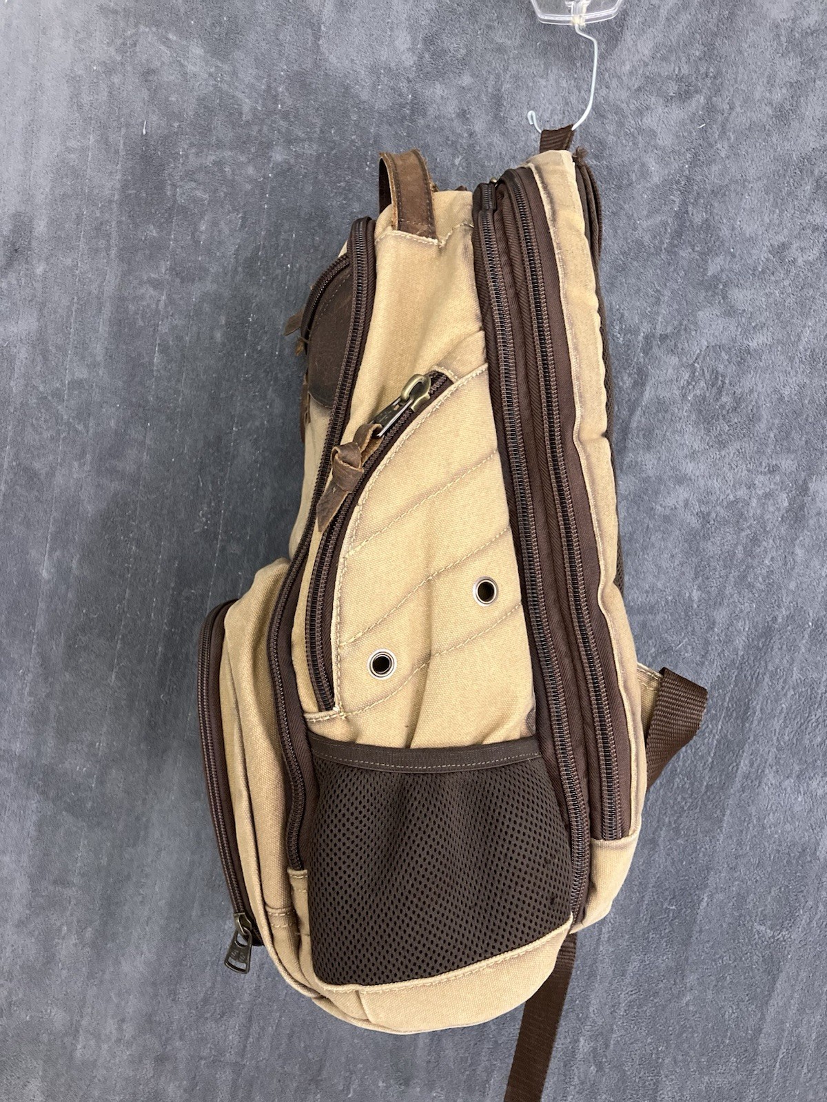 STS Buffalo Creek Theo Backpack Western Canvas Leather Laptop Conceal – ISSUES